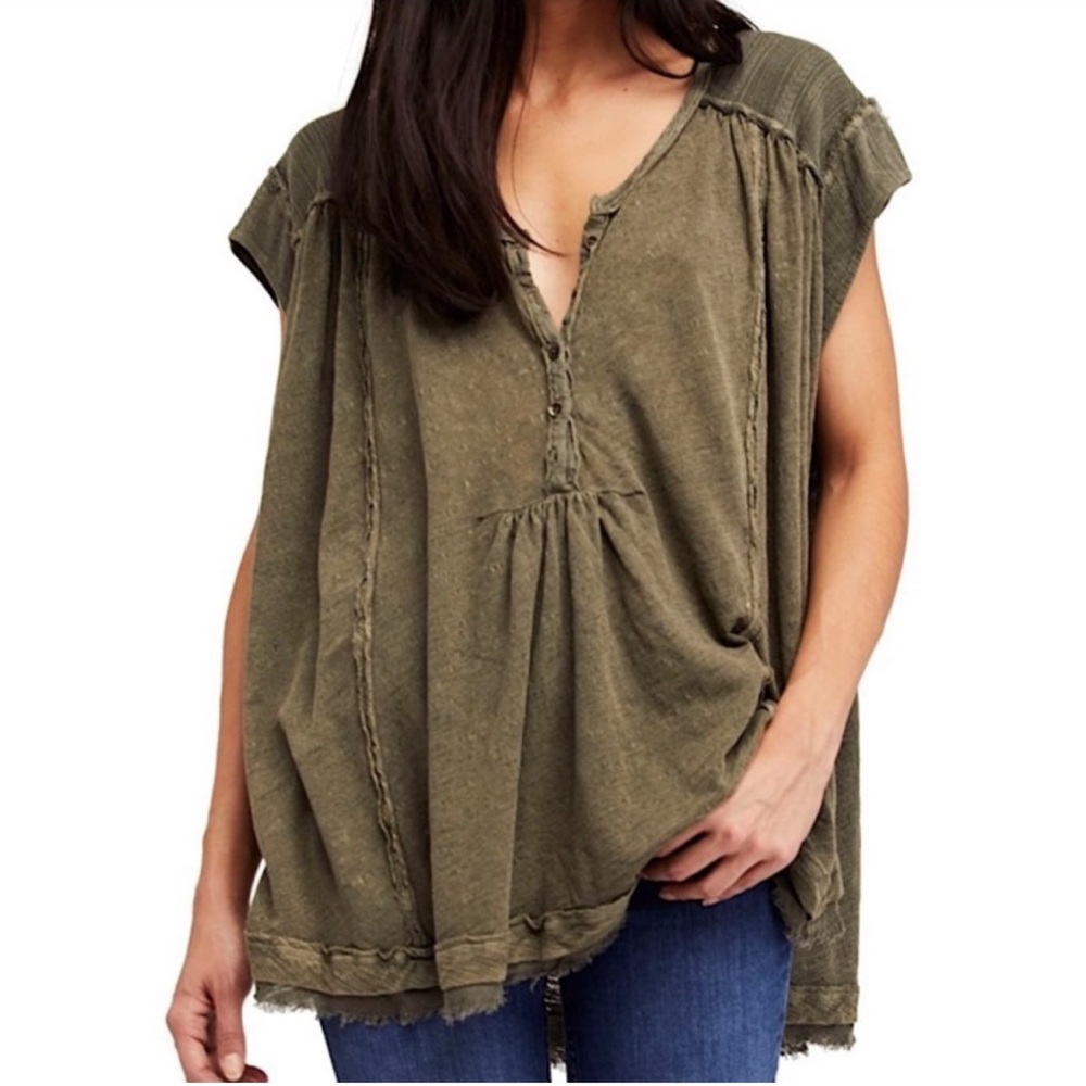 Free People Aster Henley Top
